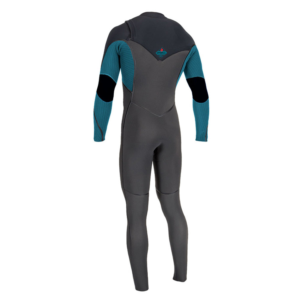 Youth Hyperfreak Fire 5/4 Chest Zip Våddragt set bagfra