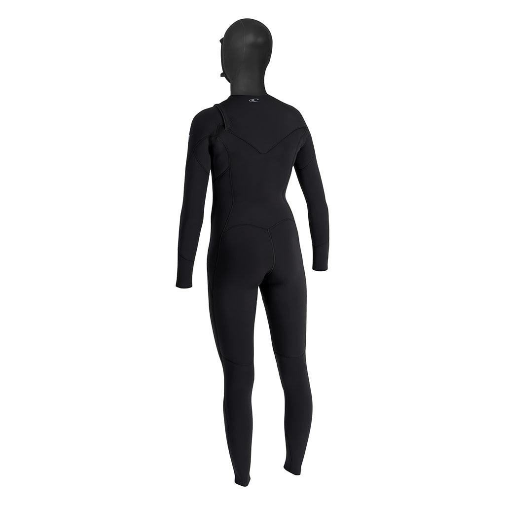 Wms Epic 6/4 Chest Zip w/Hood - Våddragt