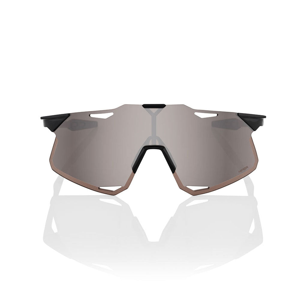 Hypercraft Solbriller i farven Gloss sort set forfra