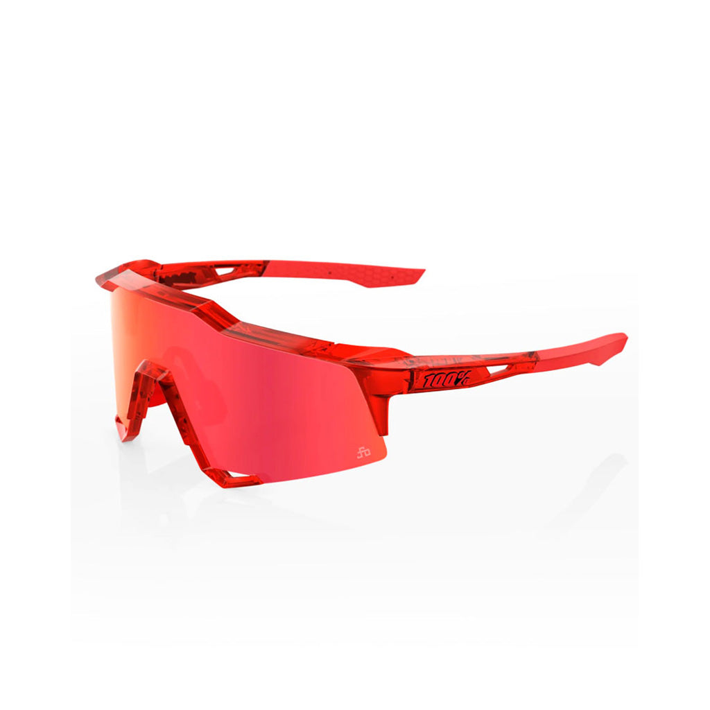 Speedcraft Solbriller i farven Gloss Translucent rød / Hiper rød Mirror