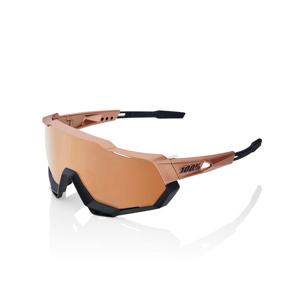 Speedtrap Solbriller i farven Matte Copper Chromium/sort