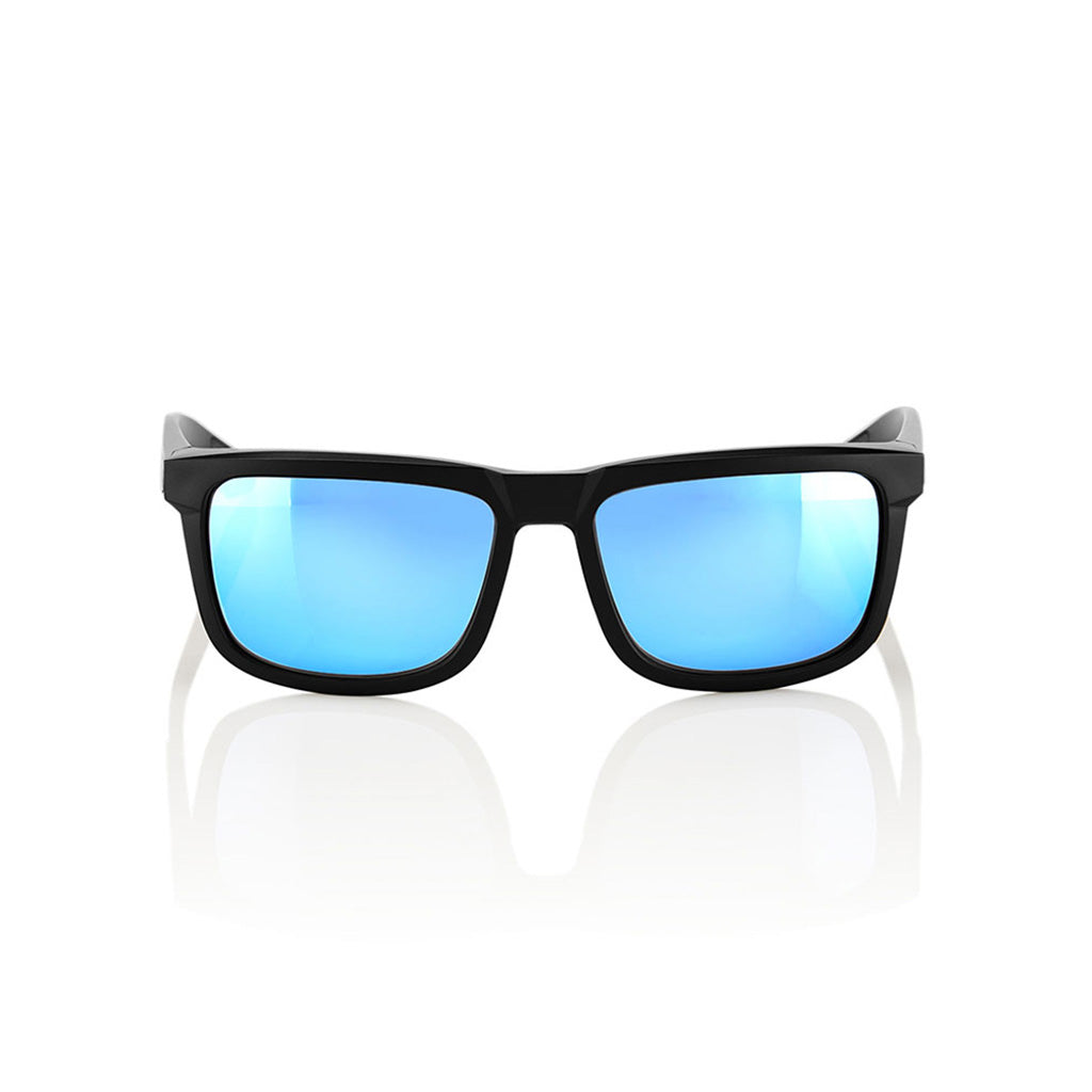 Blake Solbriller i farven Matte sort set forfra