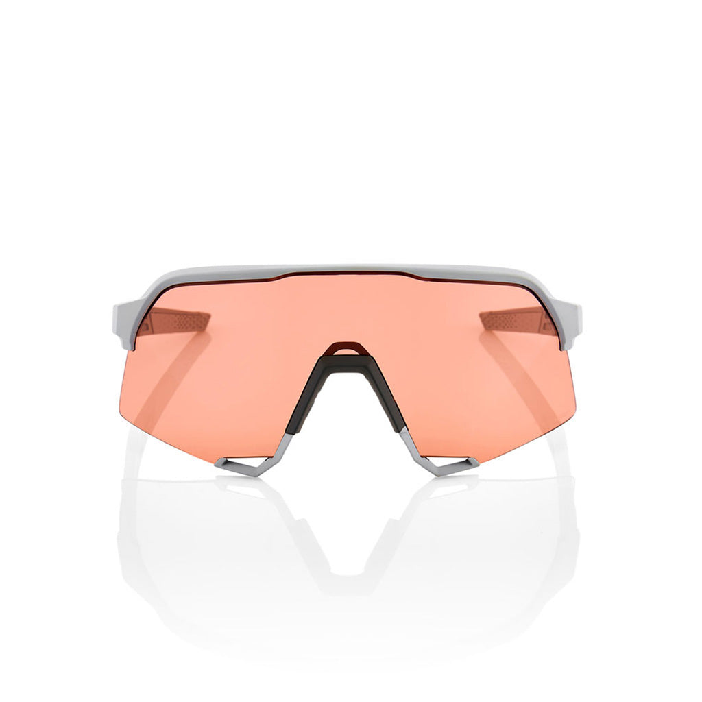 S3 Solbriller i farven Soft Tact Stone grå set forfra