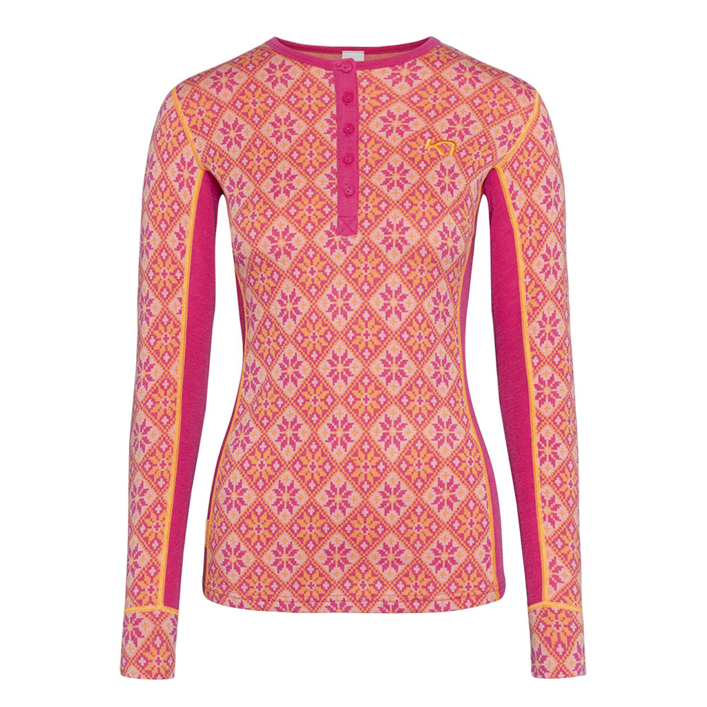 En Skiundertøj, Rose LS i farven Berry