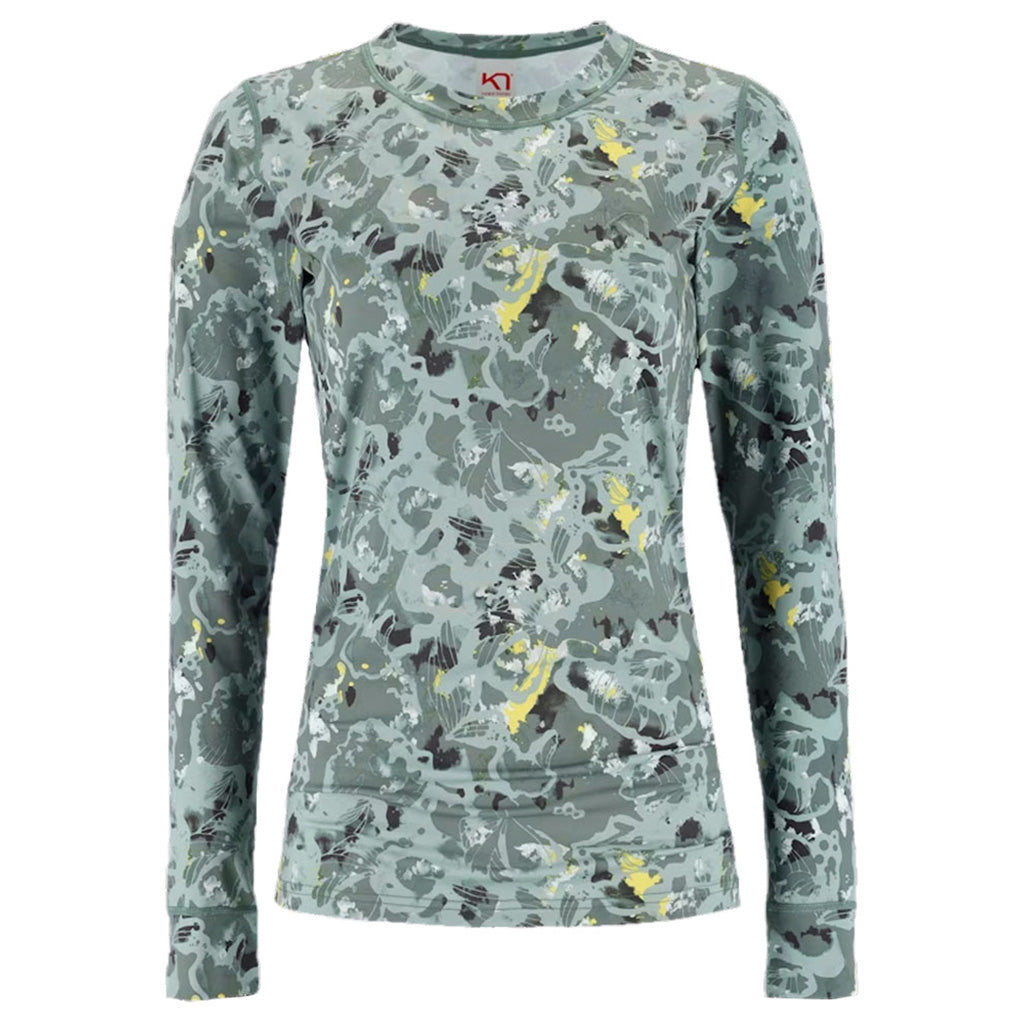 Fryd Long Sleeve Midlayer i farven Sage