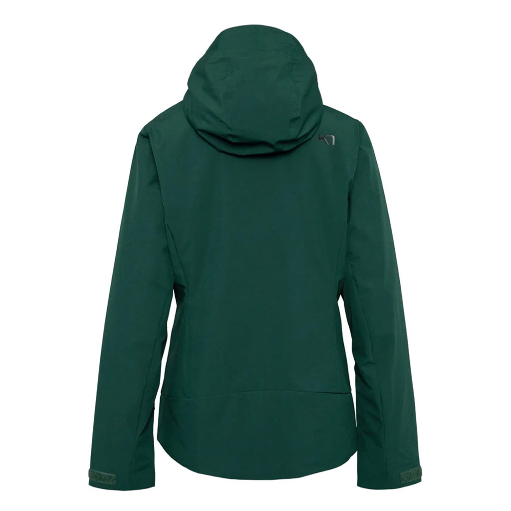 En Skijakke, Emma Ski i farven Pine set bagfra