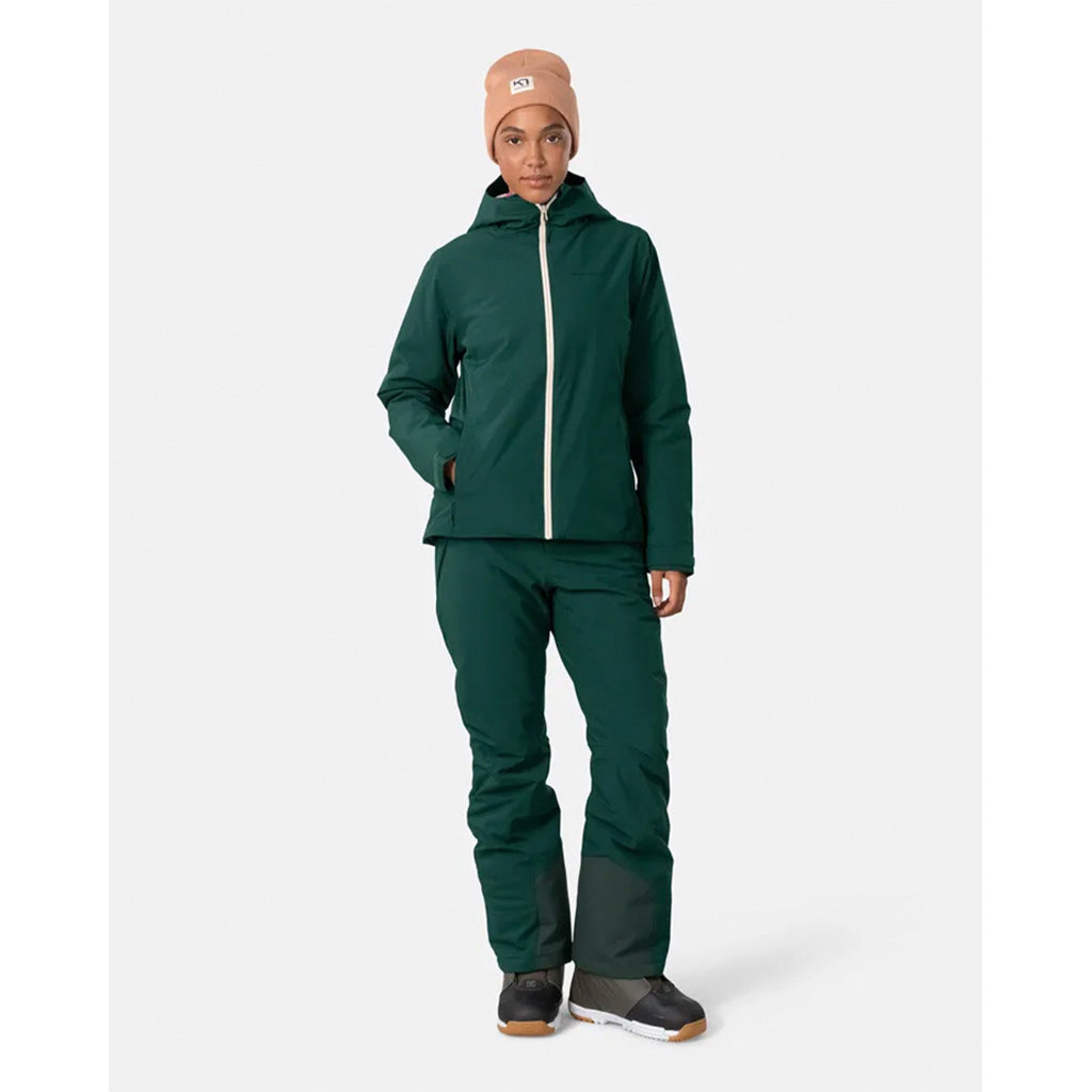 En Skijakke, Emma Ski i farven Pine set forfra