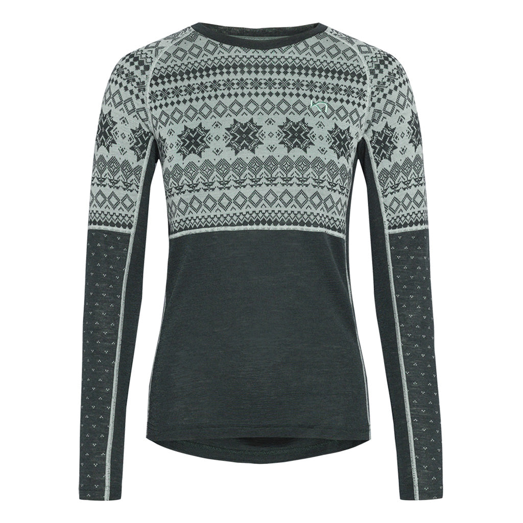 En Skiundertøj, Vilma LS i farven Pine