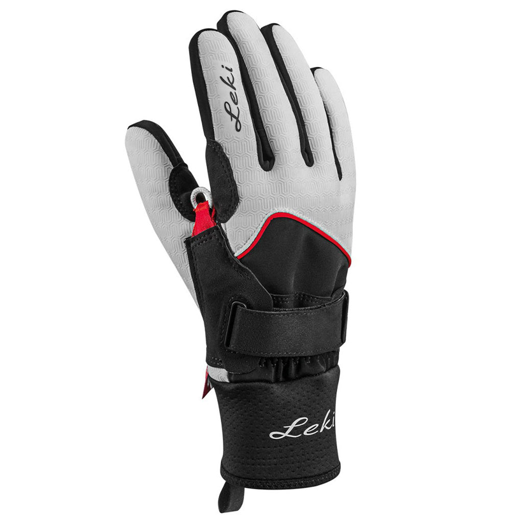 Nordic Thermo Shark Handsker i farven hvid-sort-rød