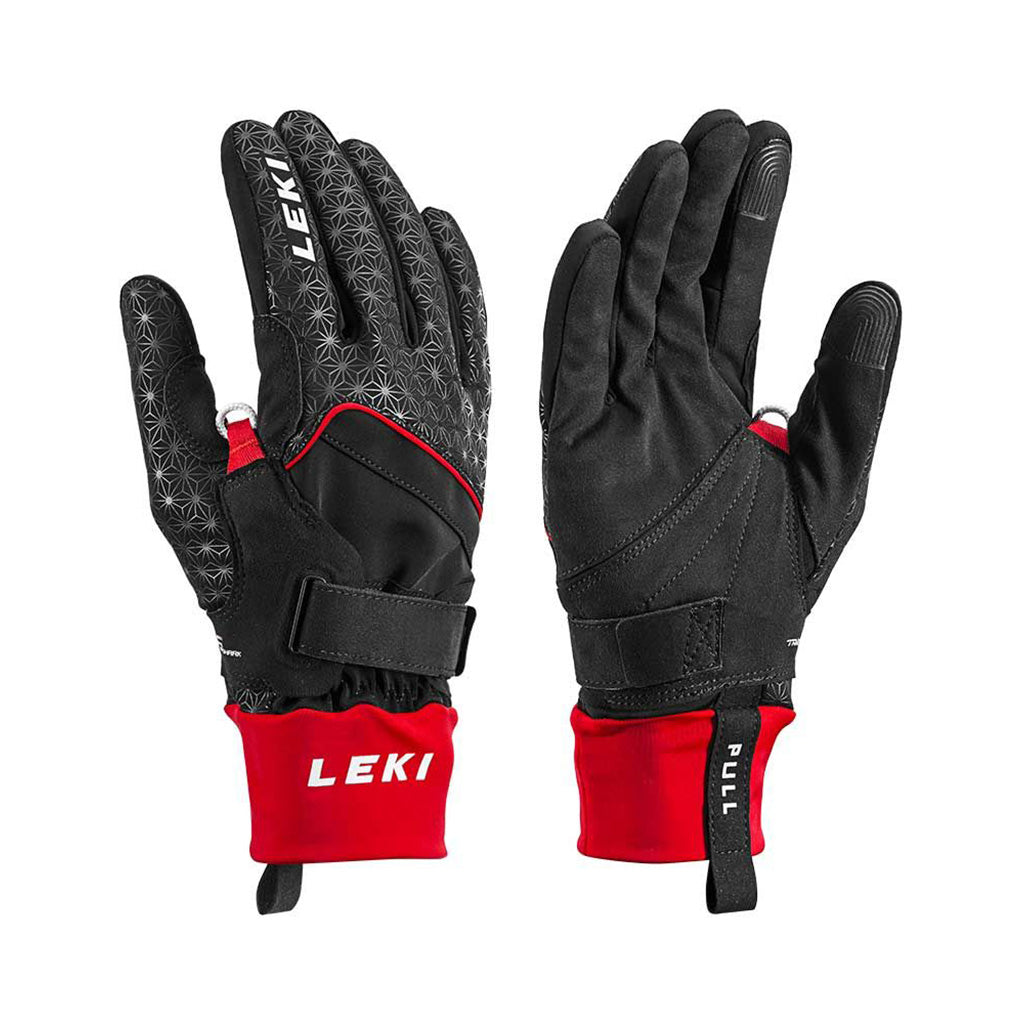 Nordic Circuit Shark Handsker i farven sort-rød