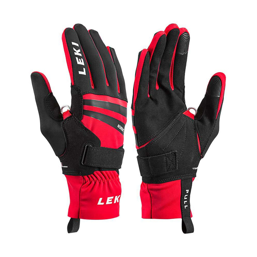 Nordic Slope Shark Handsker i farven sort-rød
