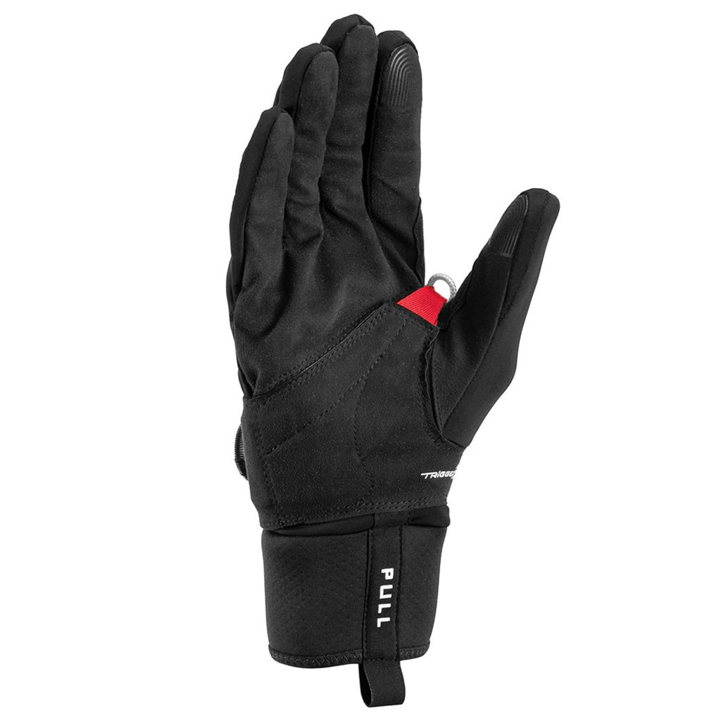 Nordic Tune Shark Boa TH Handsker i farven sort set fra venstre side