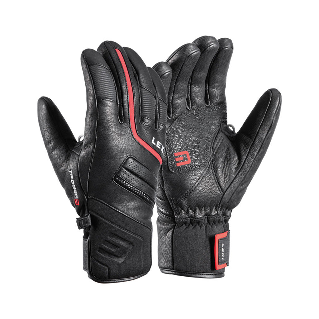 Phoenix 3D Handsker i farven sort rød