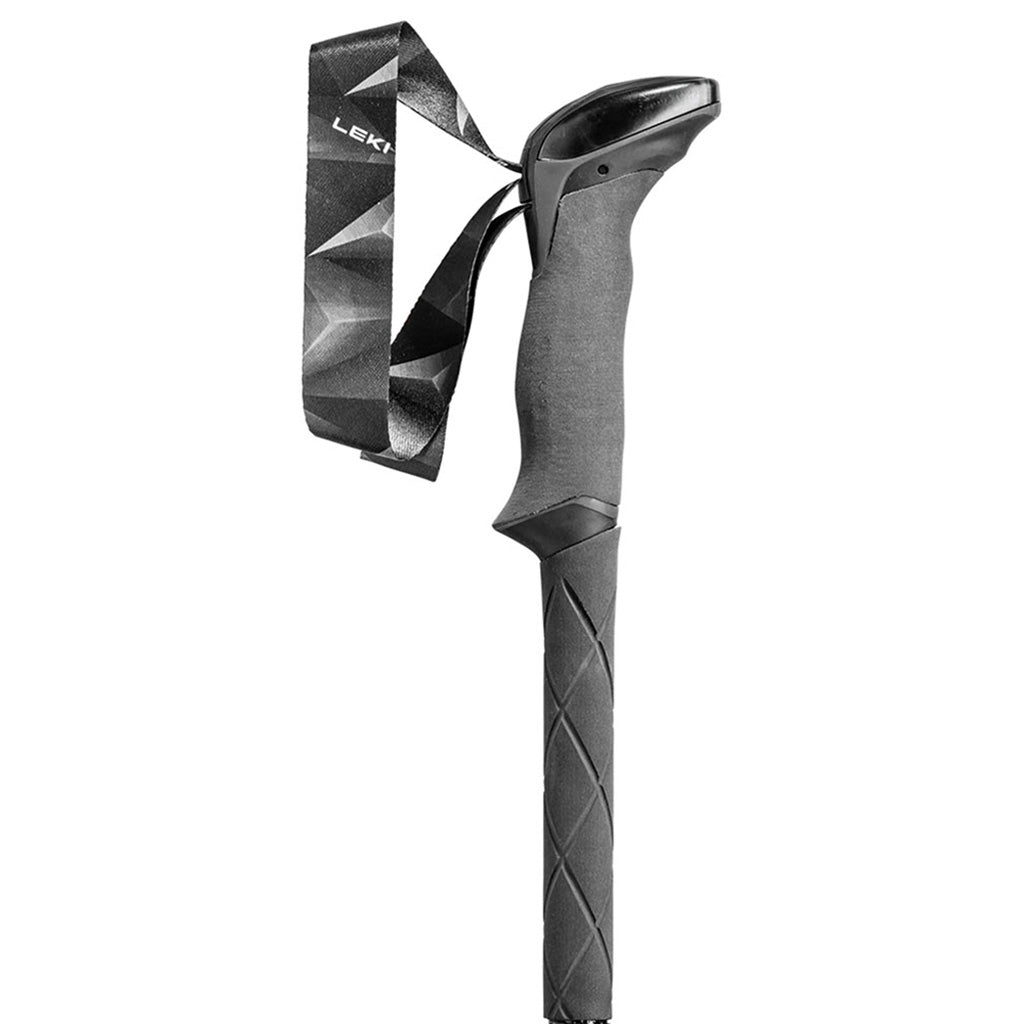 En Hikingstave, Makalu Fx Ta i farven Petrol sort Silvergrå set fra siden