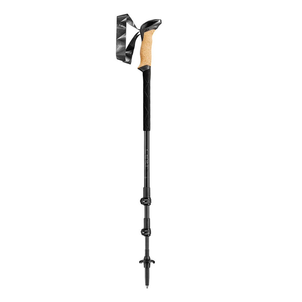 En Hikingstave, sort Series Carbon i farven sort / grå / Dark Antracite set forfra