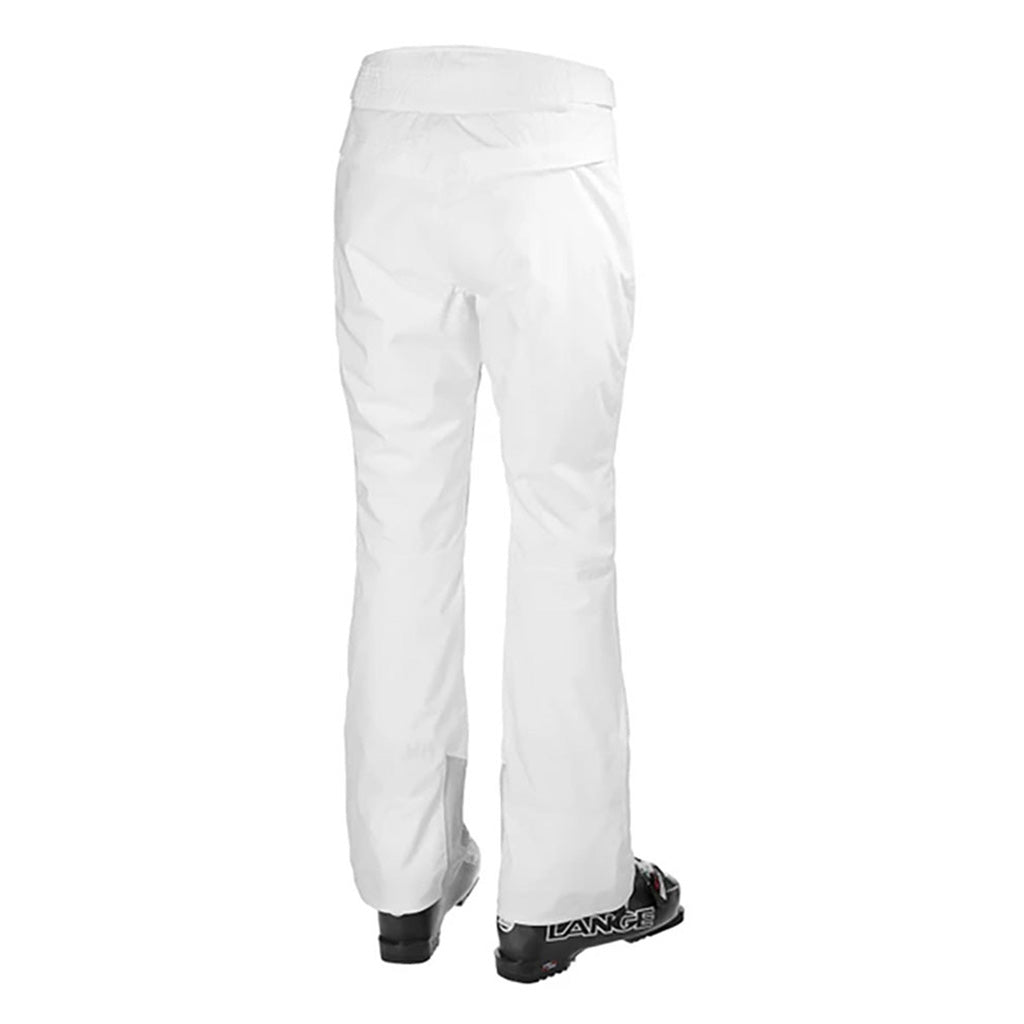 Legendary Insulated Skibukser i farven hvid set bagfra