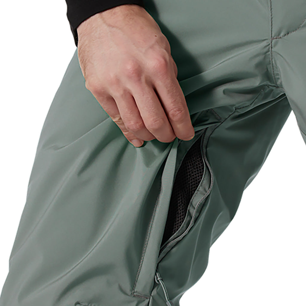 Legendary Insulated Skibukser i farven Concrete nærbillede