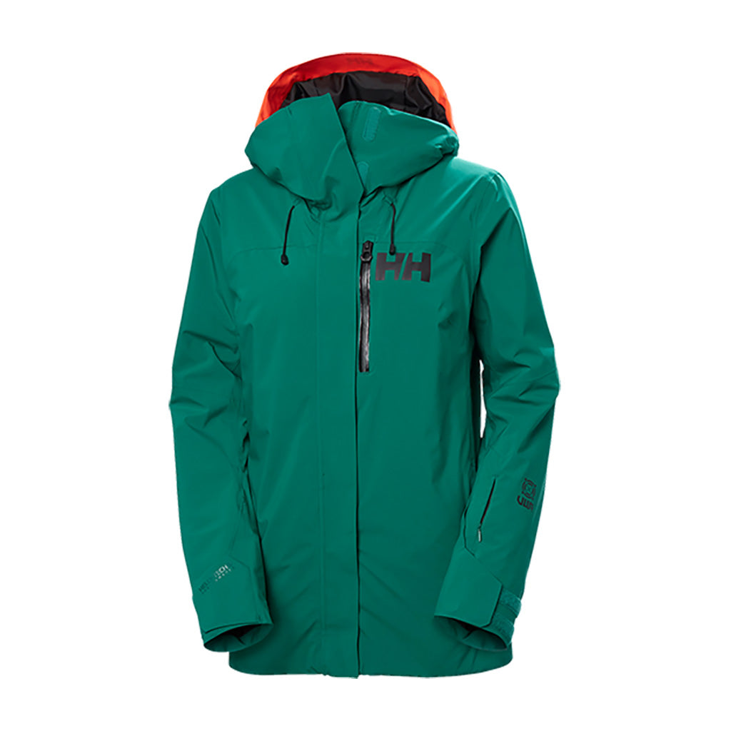 En Skijakke, Powshot i farven Emerald