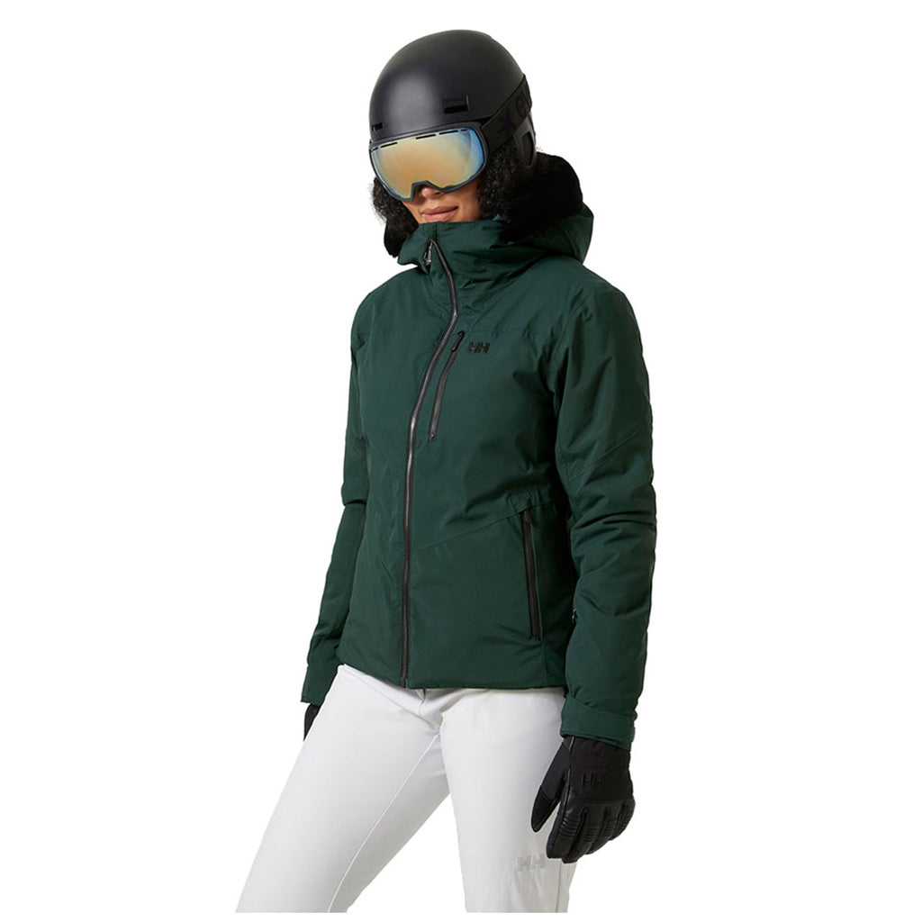 En Skijakke, Valdisere 2.0 i farven Darkest Spruce set forfra