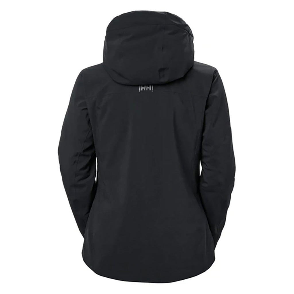 En Skijakke, Alphelia i farven sort set bagfra