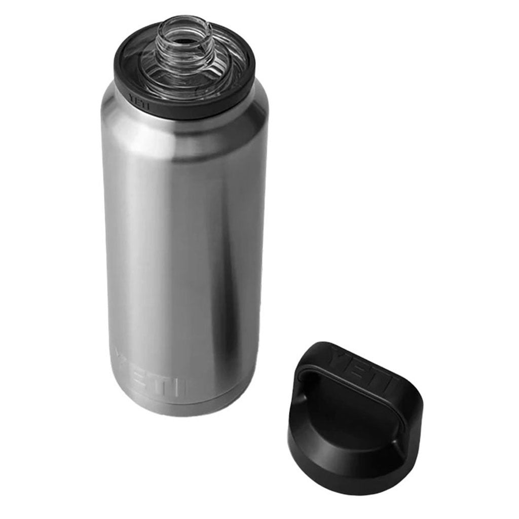 Rambler 26 Oz Bottle Chug i farven Stainless set oppe fra