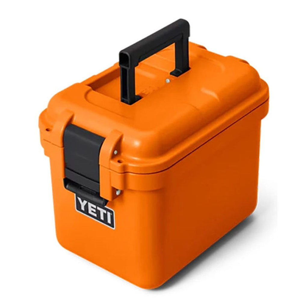 Loadout Gobox 15 i farven King Crab Orange set fra en skrå vinkel