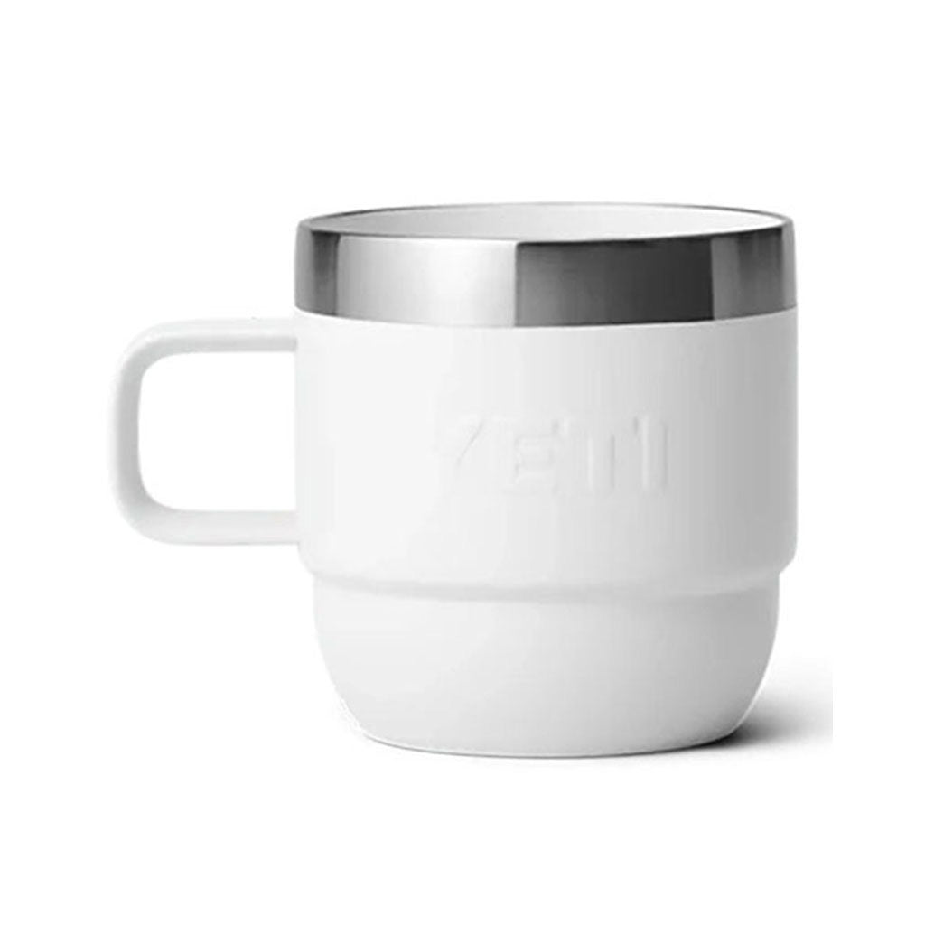 Rambler 6 Oz Mug 2Pk i farven hvid set forfra