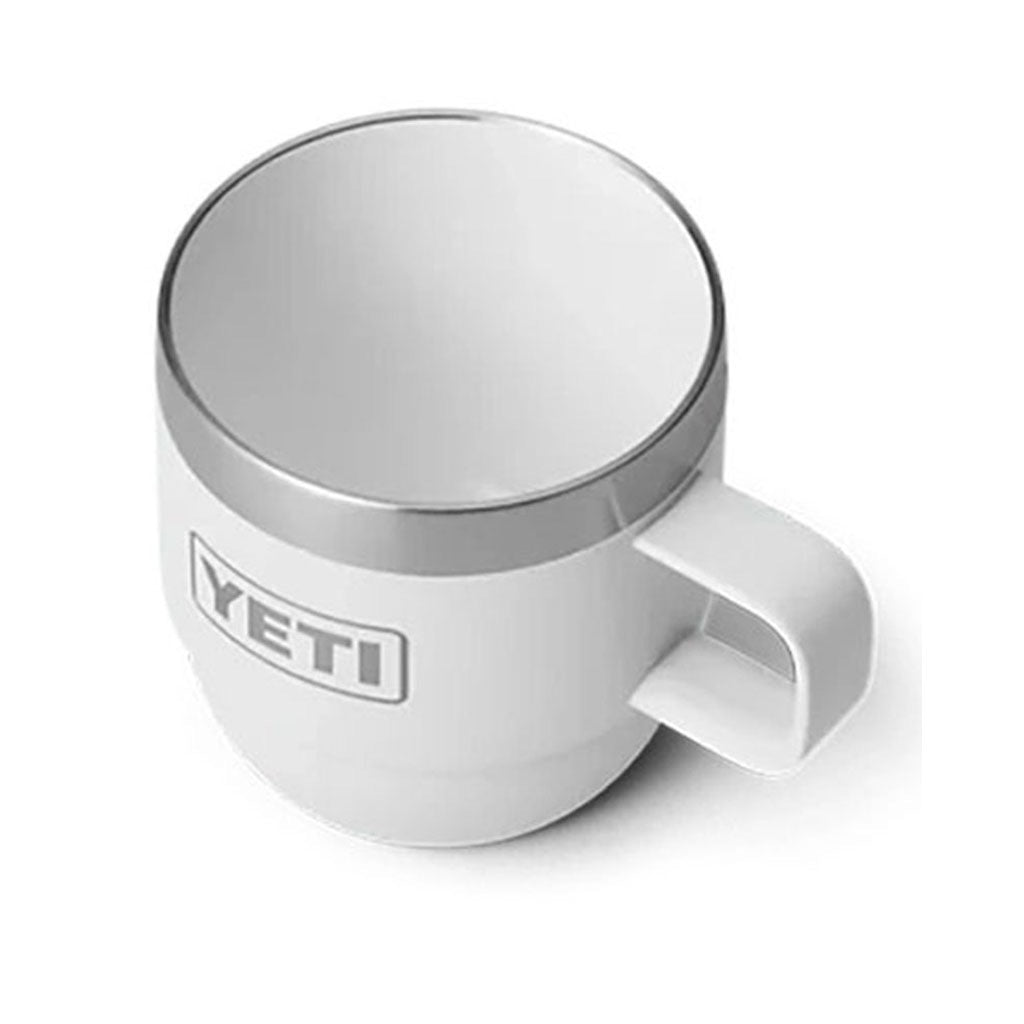 Rambler 6 Oz Mug 2Pk i farven hvid set oppe fra