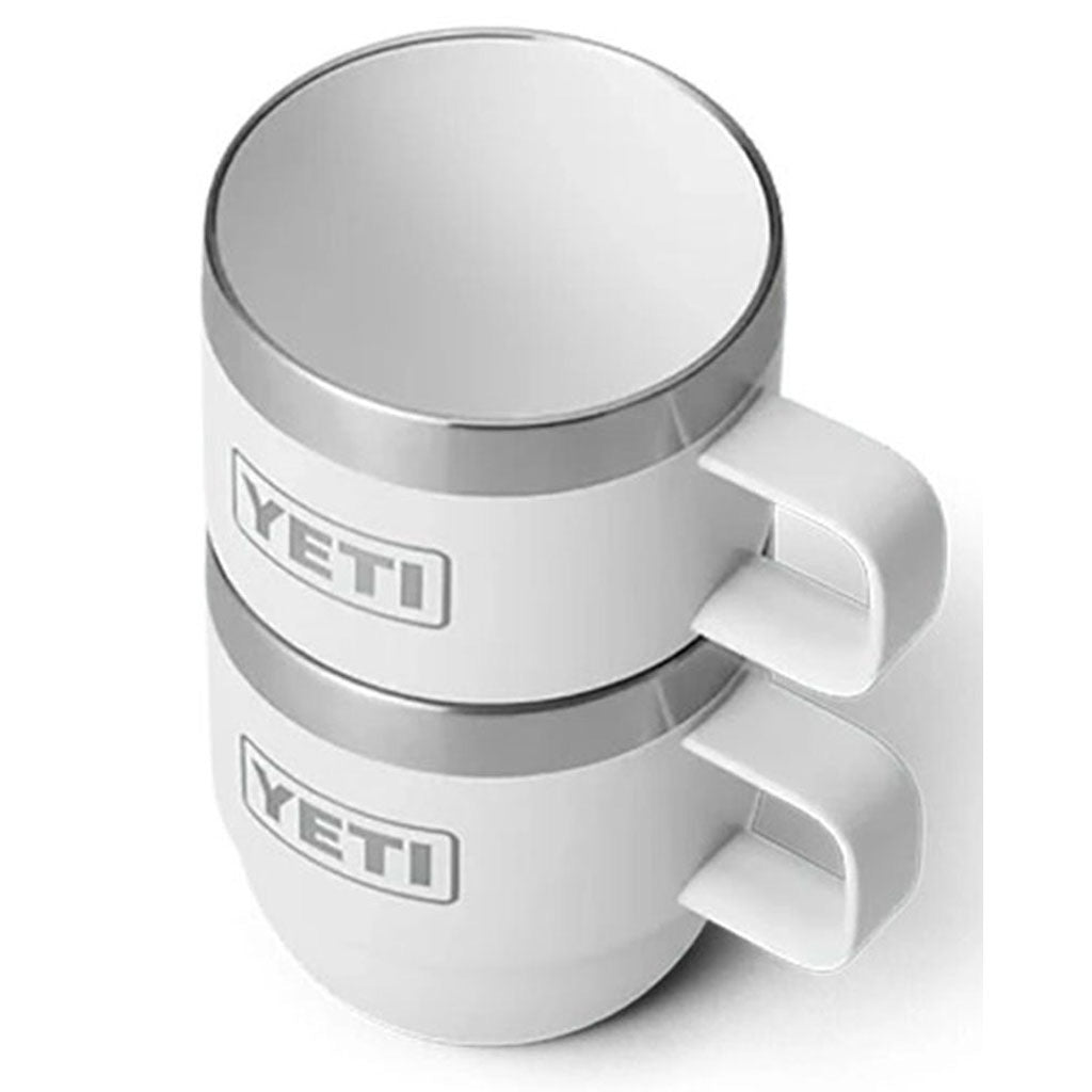 Rambler 6 Oz Mug 2Pk i farven hvid top-ned