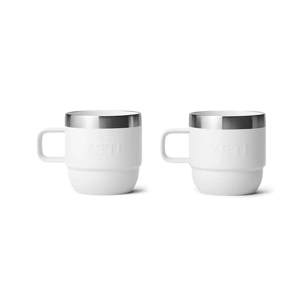 Rambler 6 Oz Mug 2Pk i farven hvid set forfra