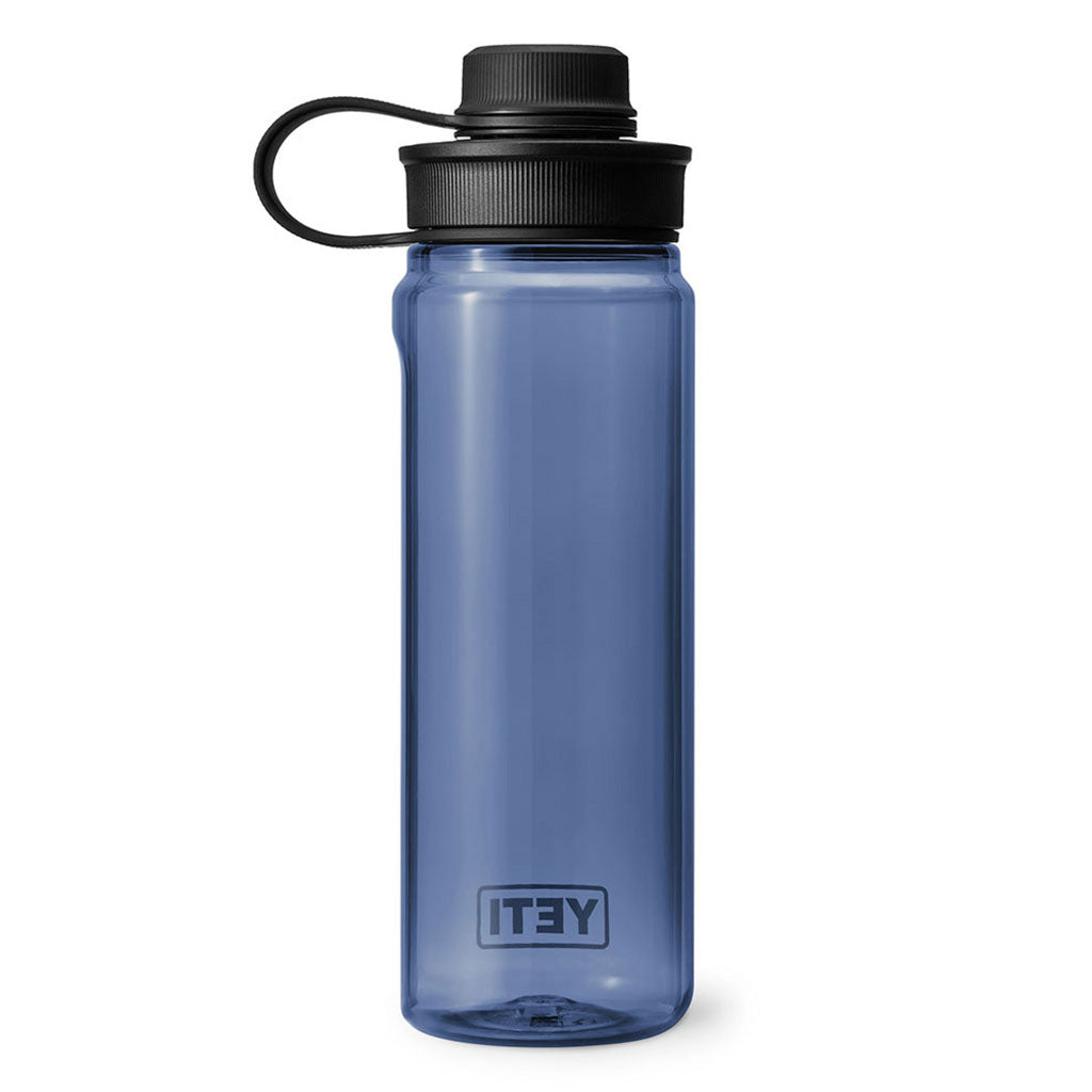 Yonder .75L Tether Bottle i farven Navy set forfra