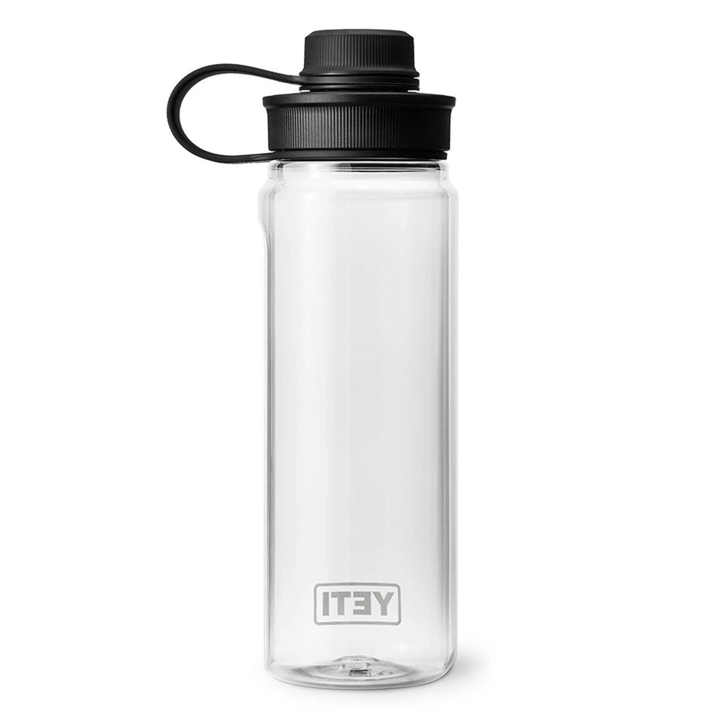 Yonder .75L Tether Bottle i farven Clear set forfra