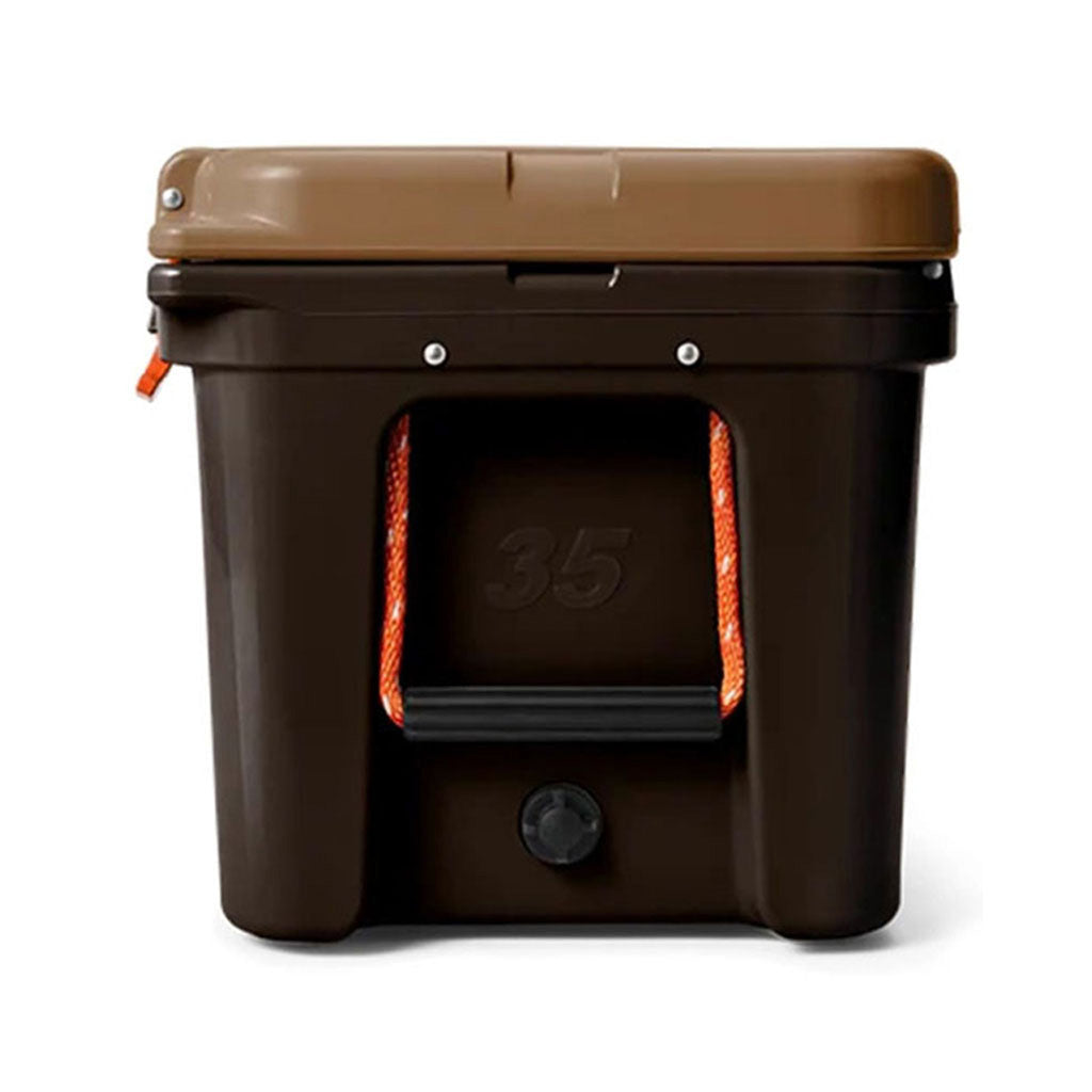 Tundra 35 Cooler i farven Wetlands brun set forfra