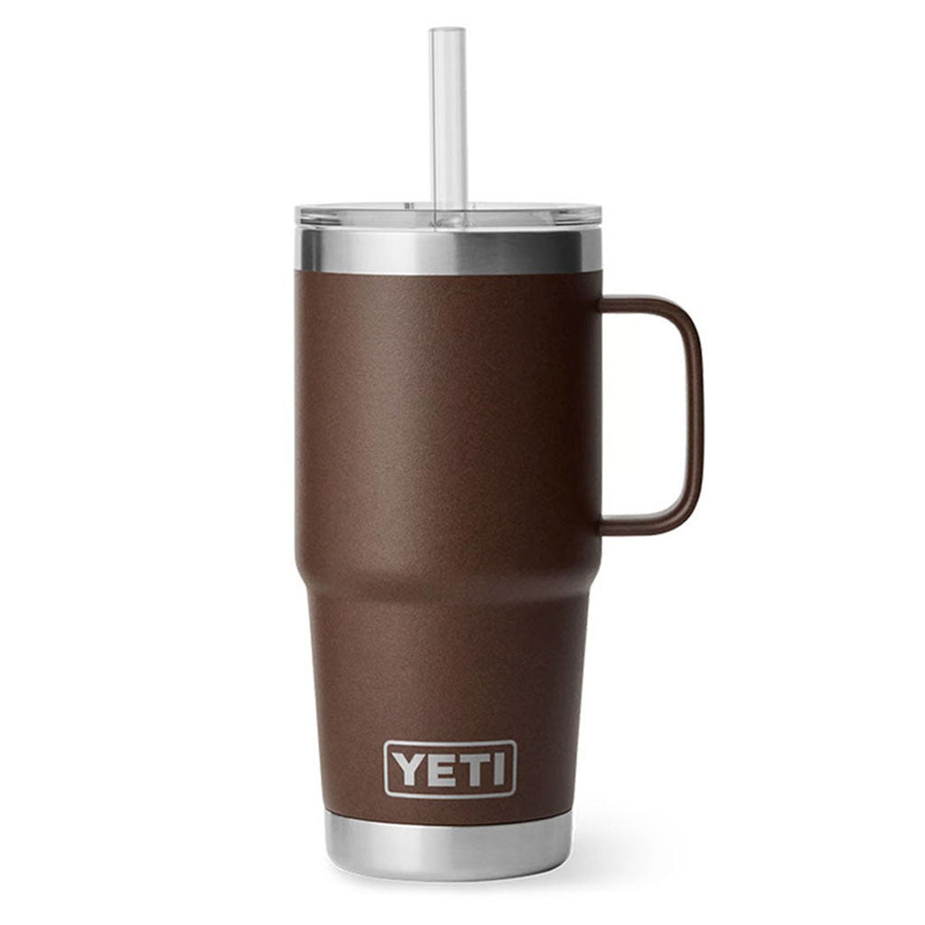 Rambler 25 Oz Straw Mug i farven Wetlands brun