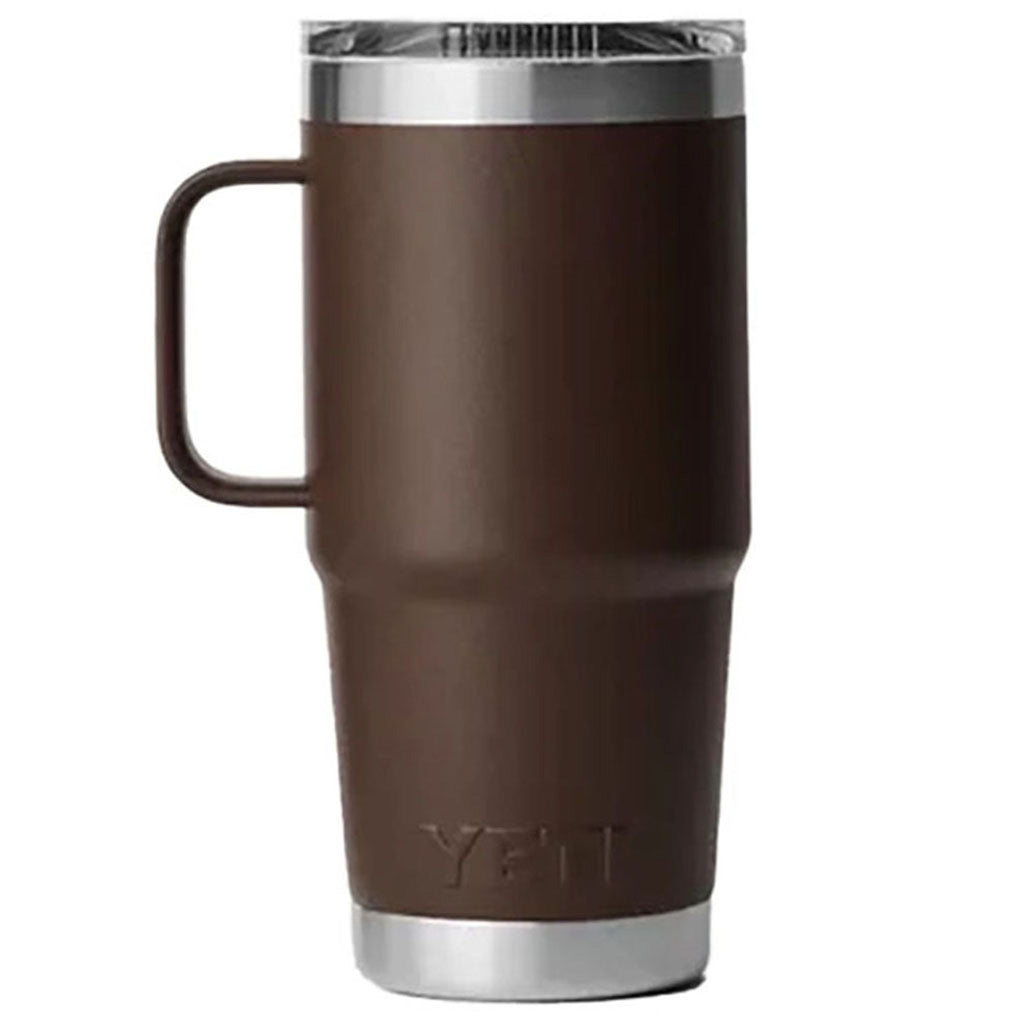 Rambler 20 Oz Travel Mug i farven Wetlands brun set forfra