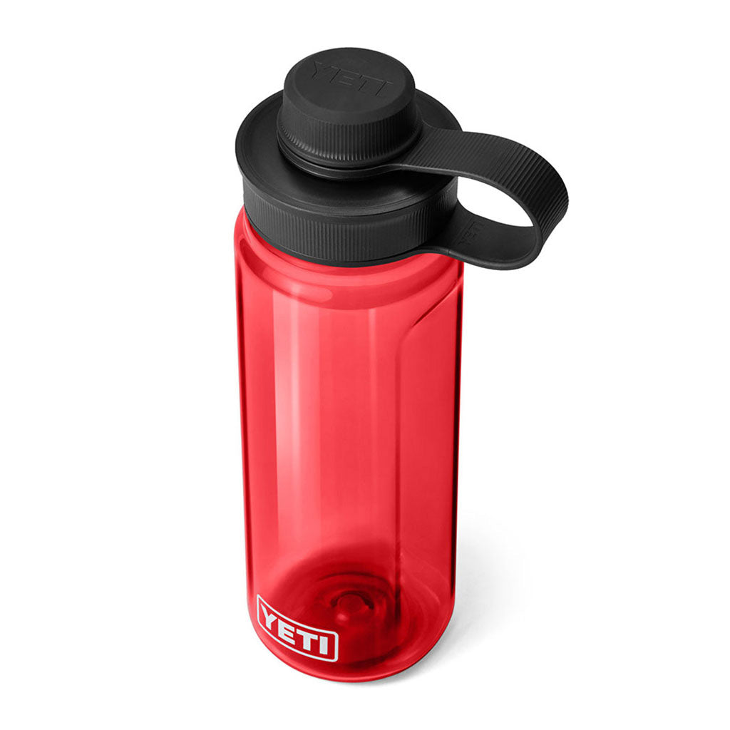 Yonder .75L Tether Bottle i farven Rescue rød perspektiv
