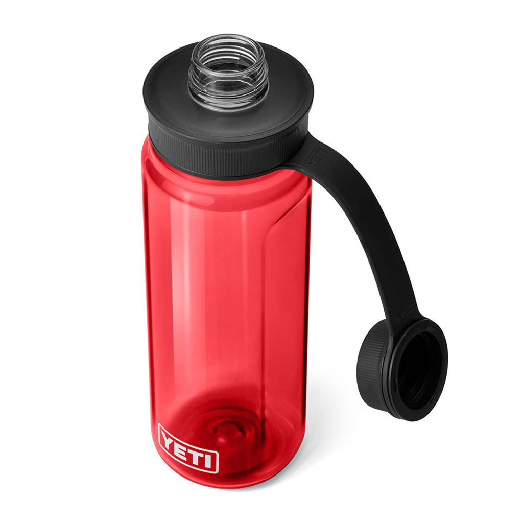 Yonder .75L Tether Bottle i farven Rescue rød top-ned