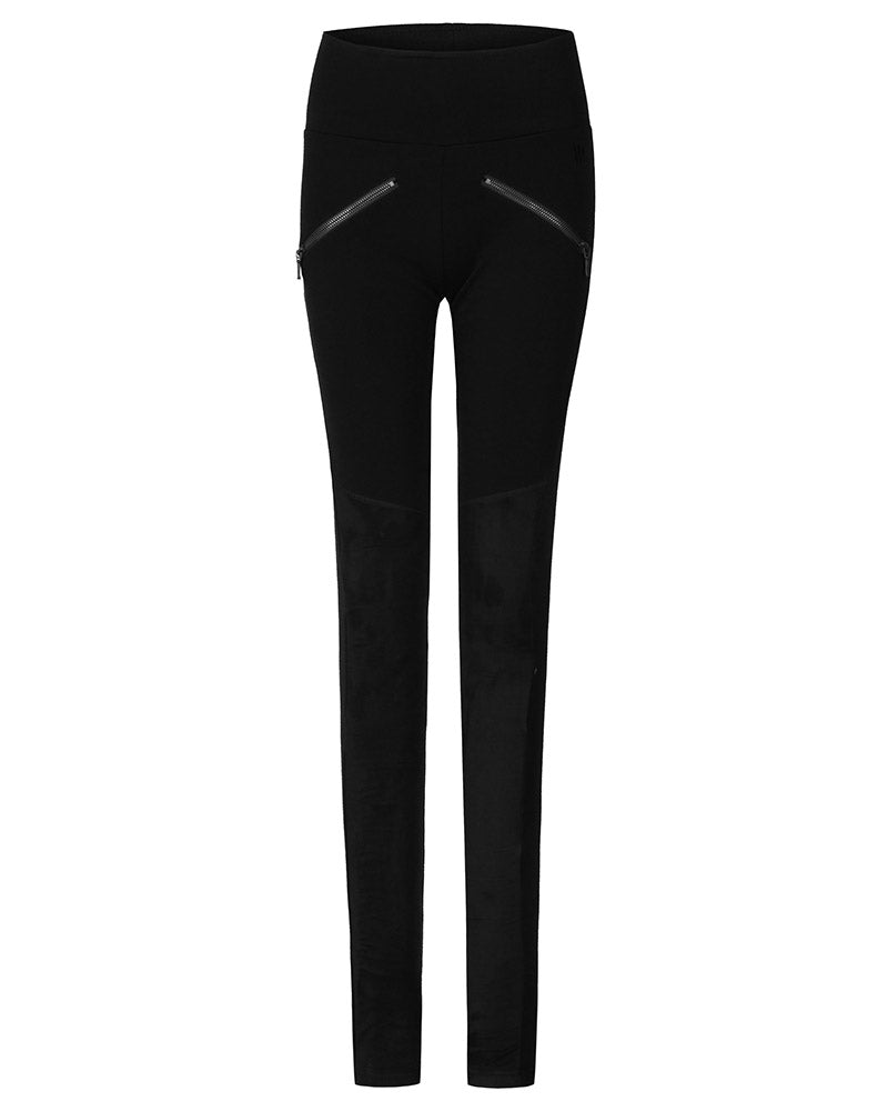 Skogshorn tights woman Bukser i farven Pure sort