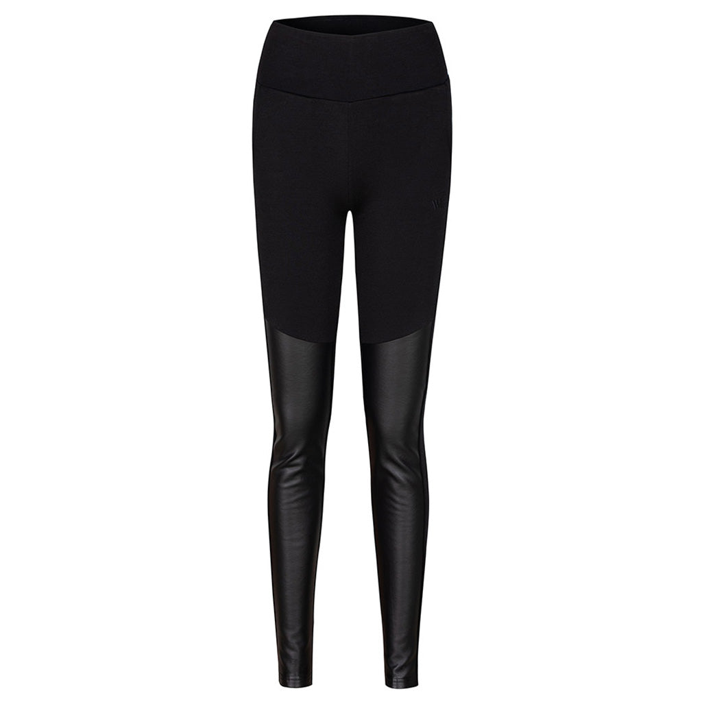 Trollveggen tights Bukser i farven Pure sort