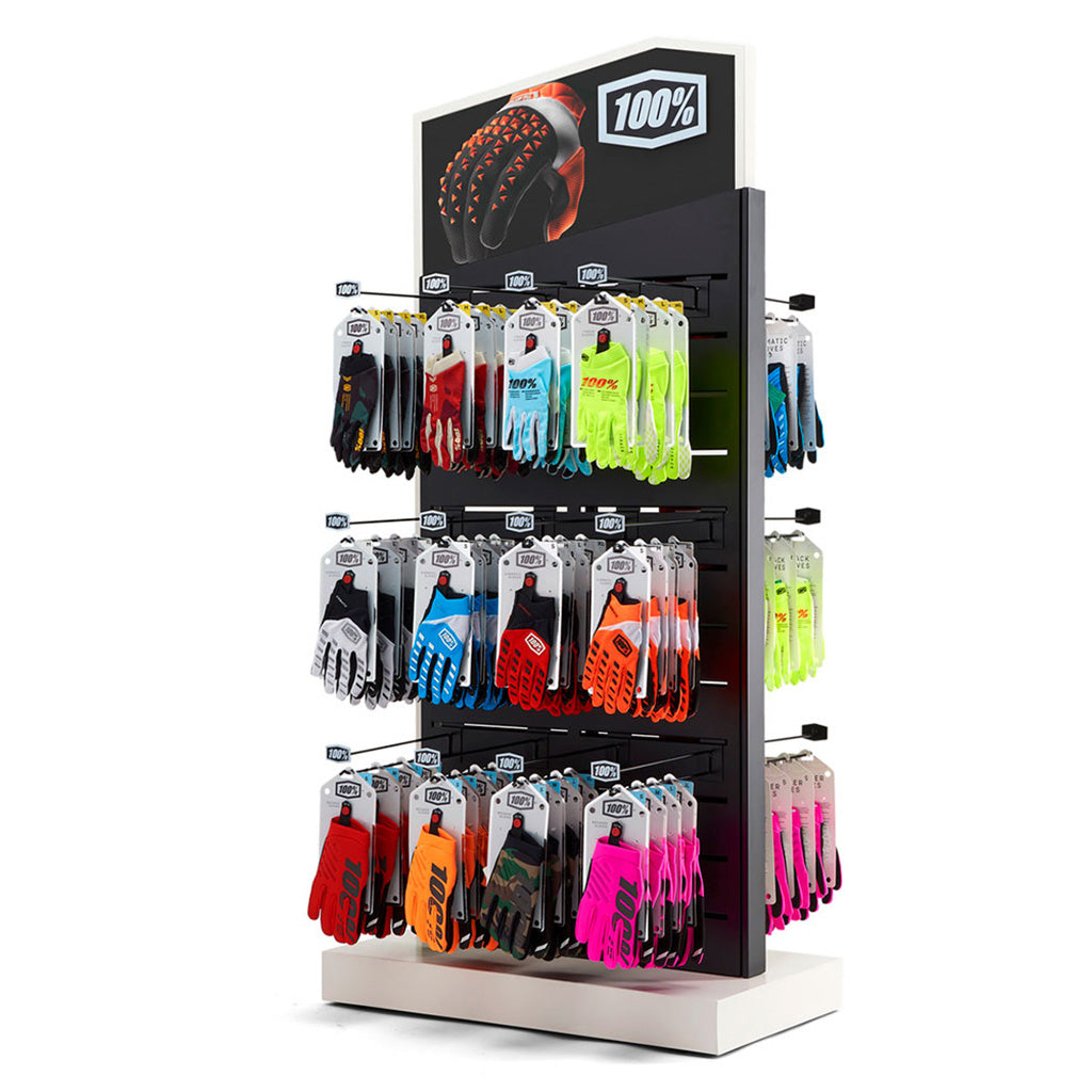 Modular Floor Display set fra en skrå vinkel