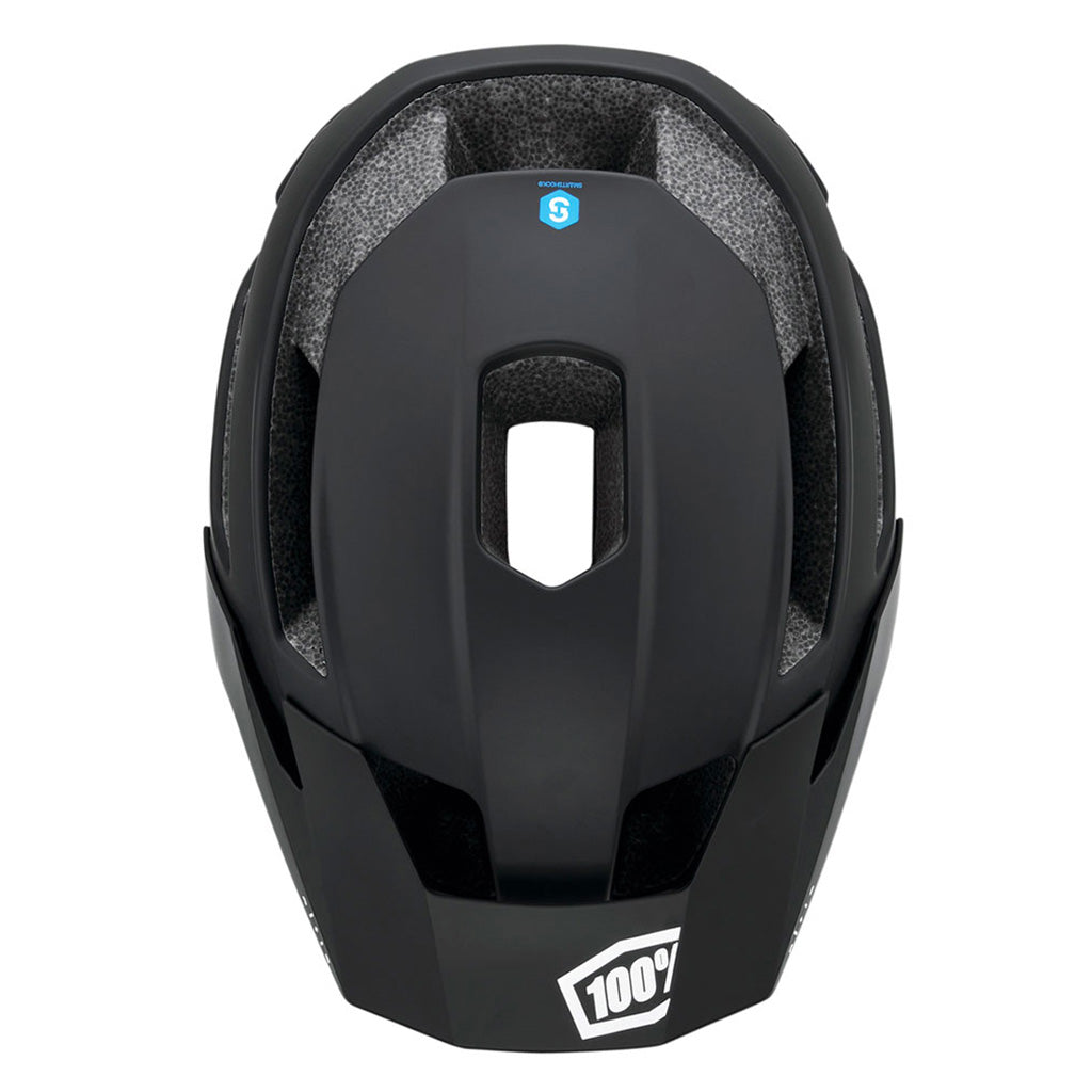 En Bike Helmet, Altis Cpsc/Ce i farven sort set oppe fra