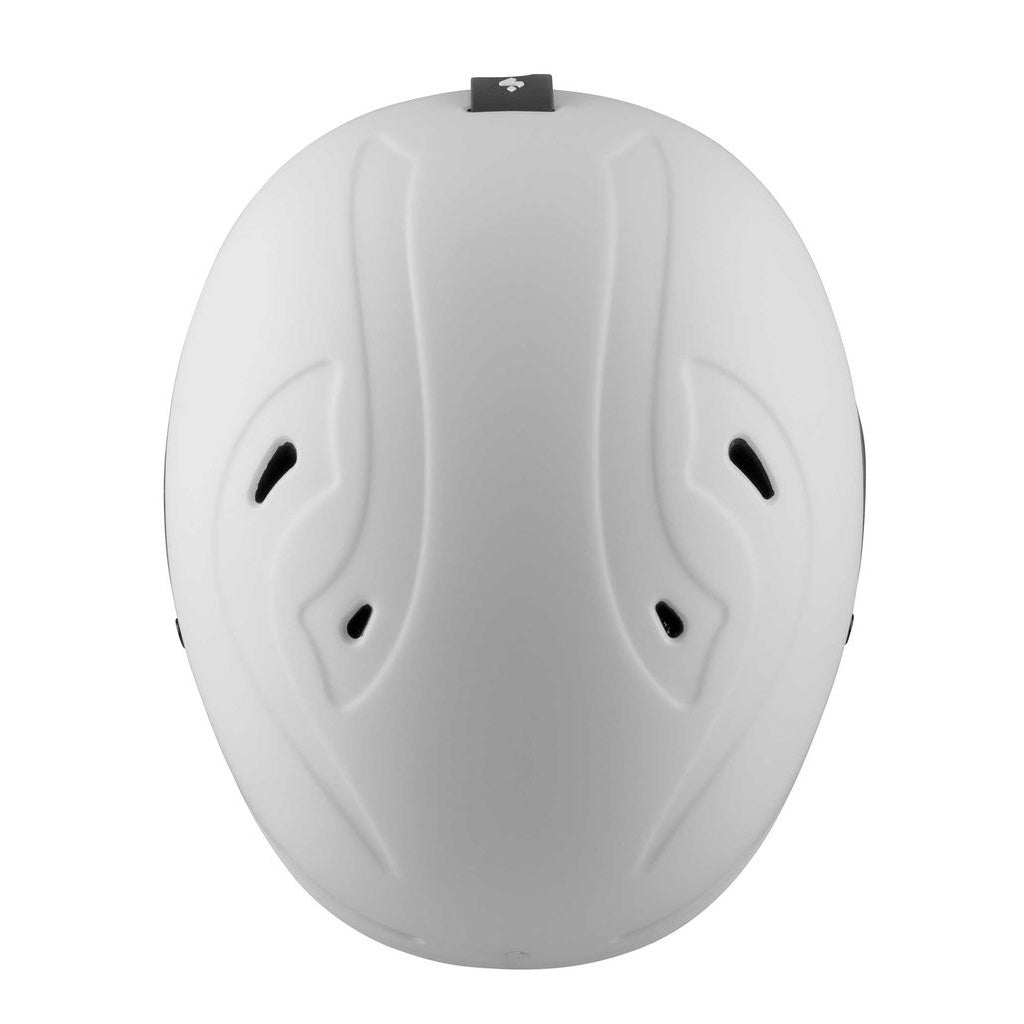 En Skihjelm, Blaster Ii Helmet i farven Matte hvid set oppe fra