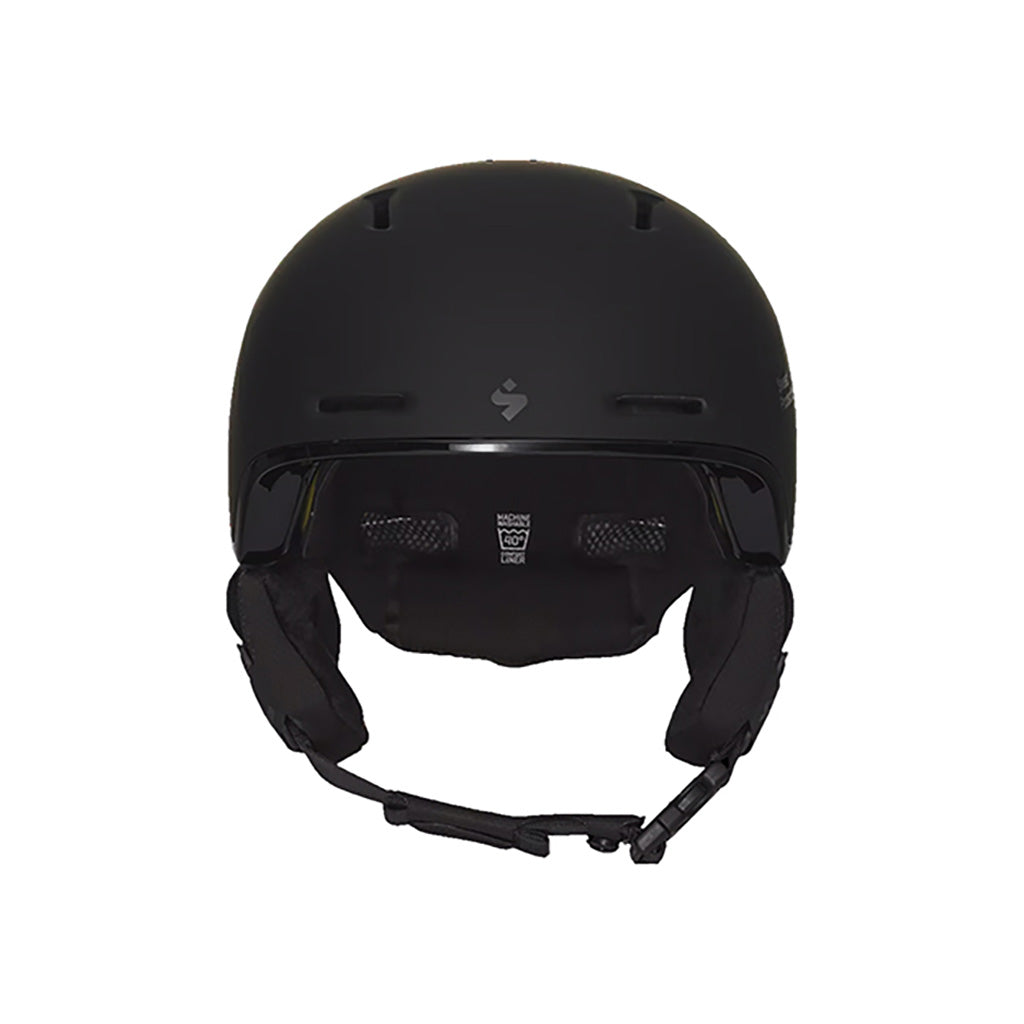 En Skihjelm, Looper MIPS i farven Dirt sort set forfra