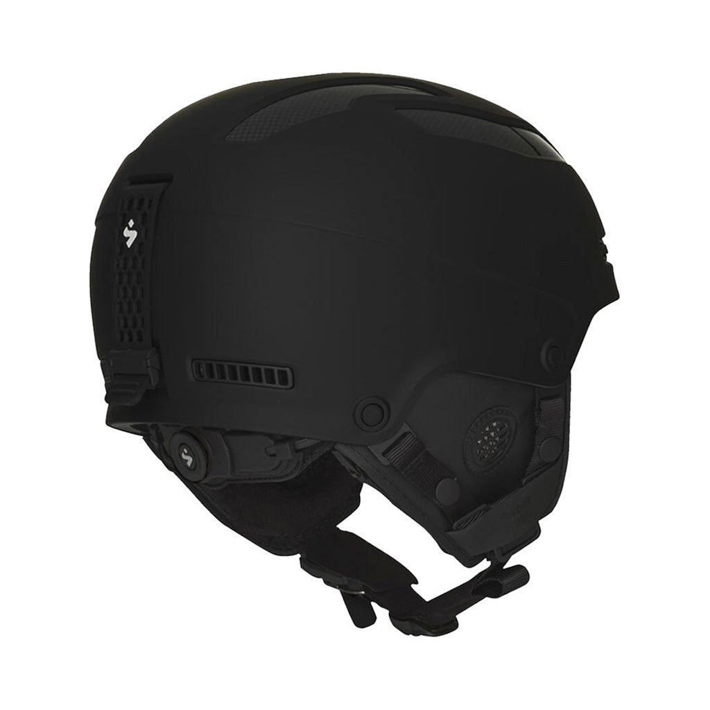 En Skihjelm, Trooper 2Vi MIPS i farven Dirt sort set fra venstre side