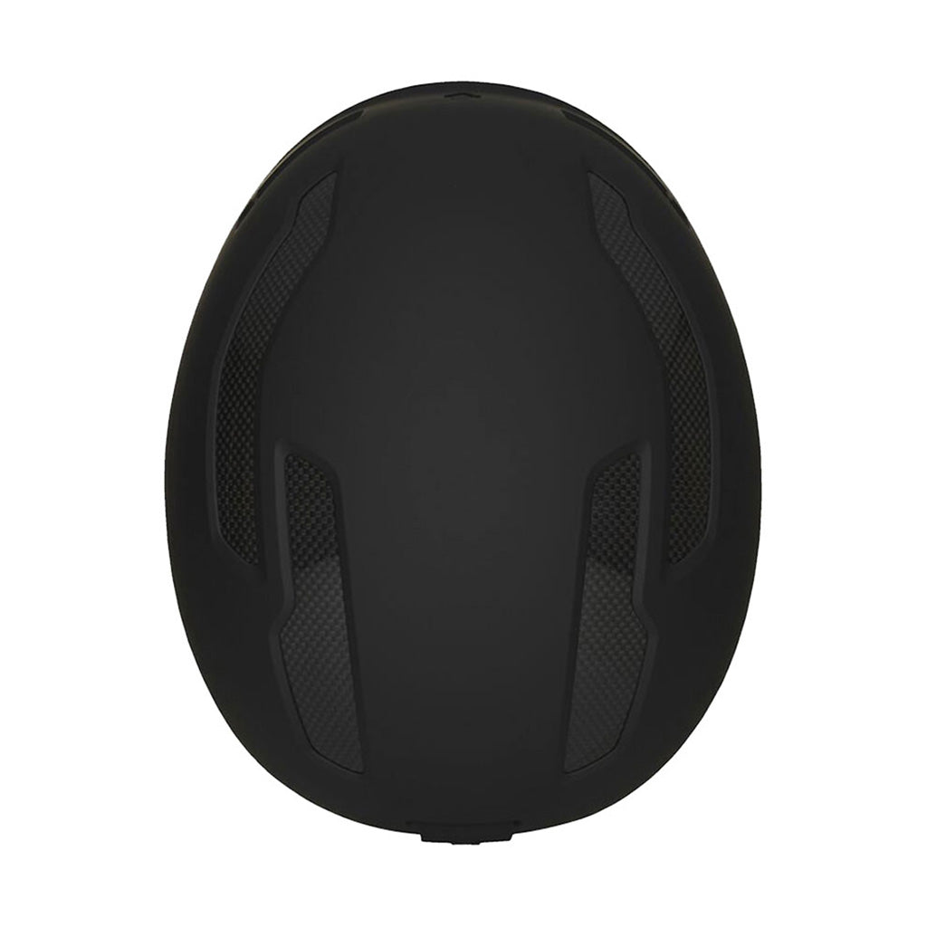 En Skihjelm, Trooper 2Vi MIPS i farven Dirt sort set oppe fra