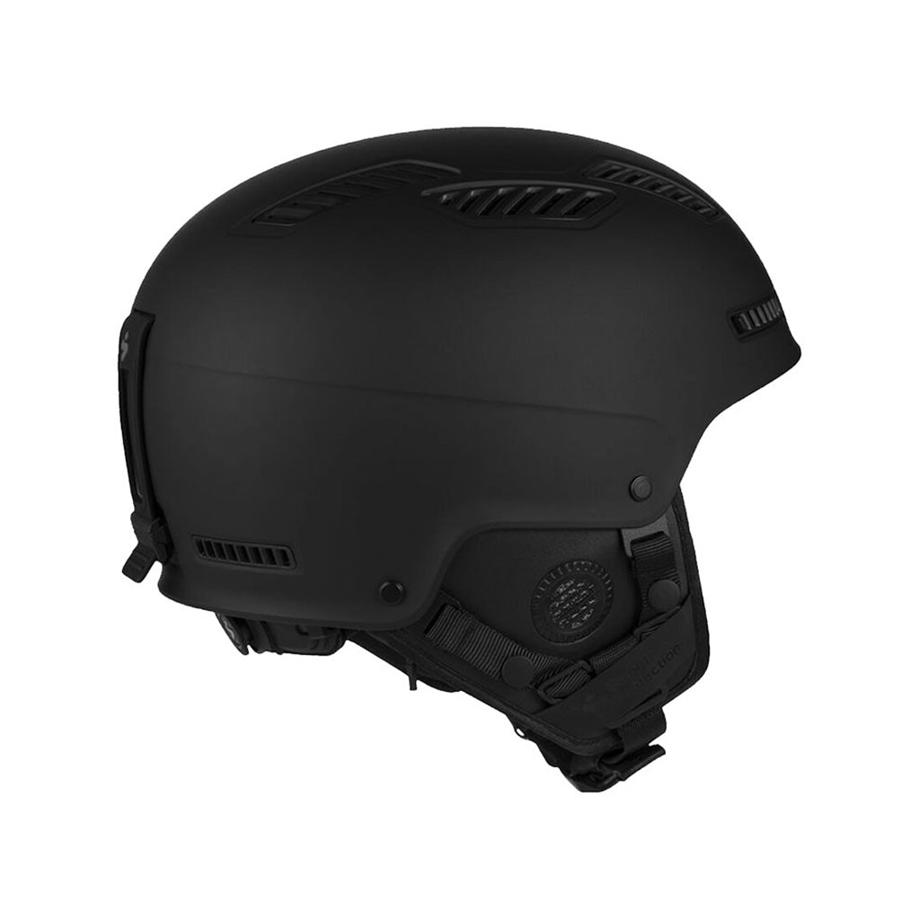 En Skihjelm, Igniter 2Vi MIPS i farven Dirt sort set fra venstre side