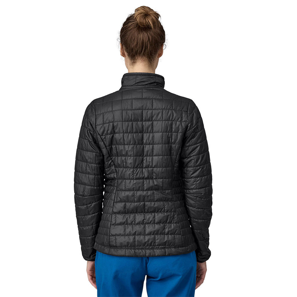 Nano Puff Midlayer i farven sort set bagfra