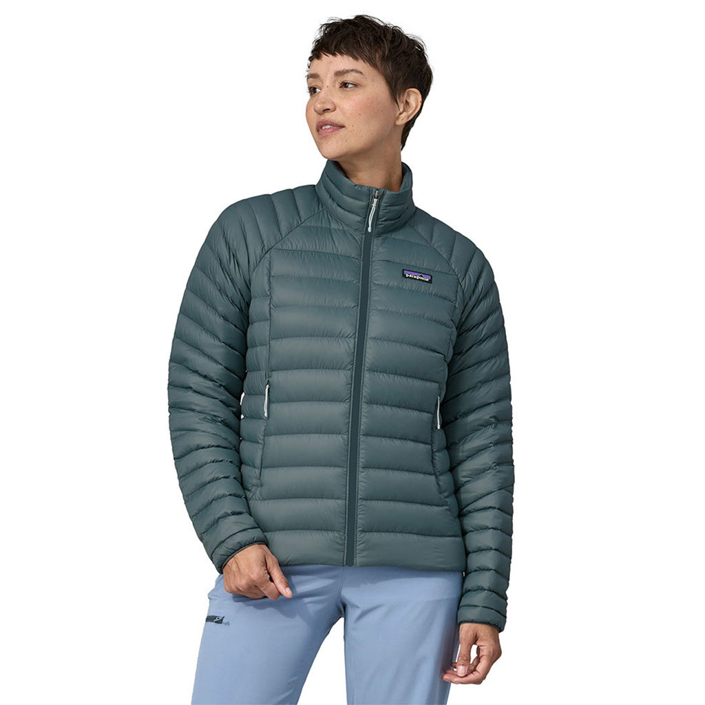 En Jakke, Down Sweater i farven Nouveau grøn set forfra