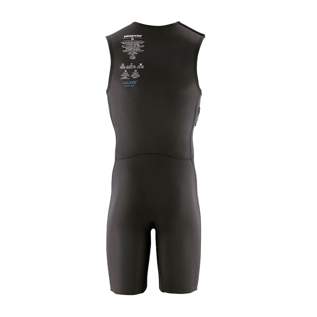 En Våddragt, R1 Lite Yulex Short John i farven sort set bagfra