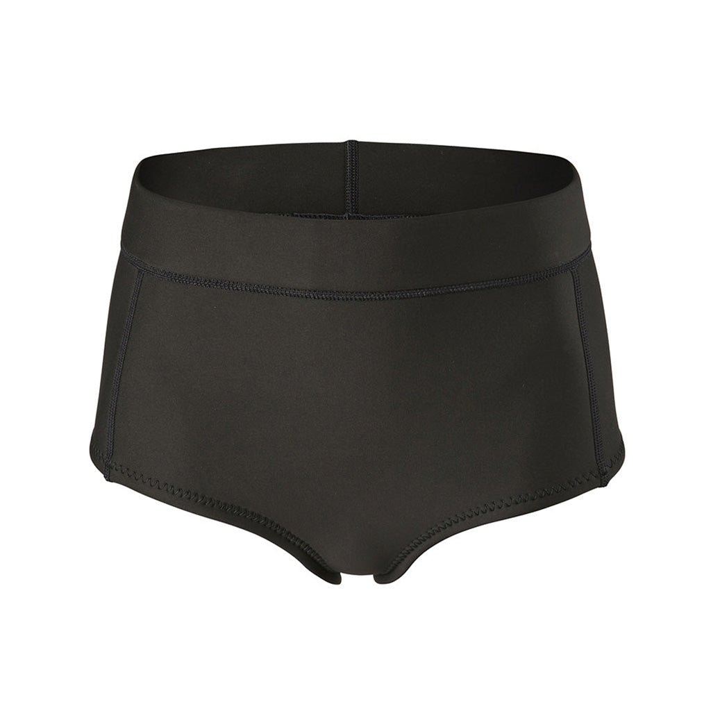 En Våddragt, R1 Lite Yulex Short i farven sort set forfra